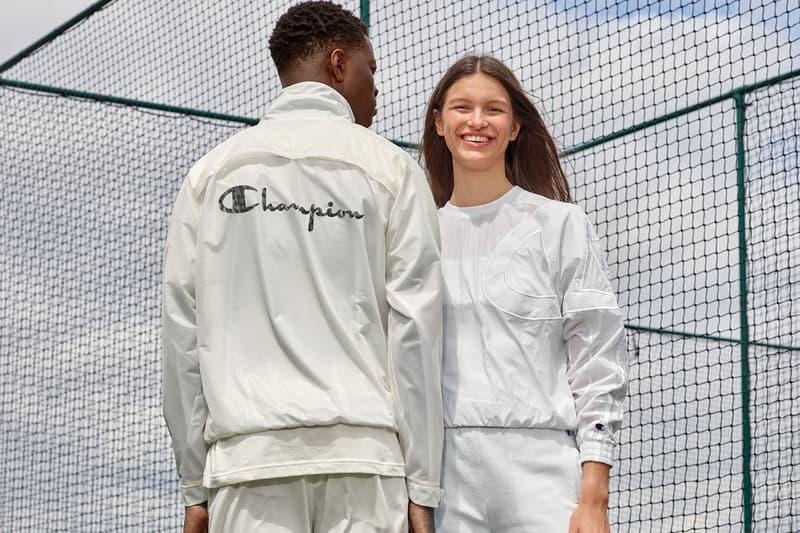Champion Reverse Weave Premium Spring/Summer 2020 Lookbook SS20 Collection Sporting Heritage Classic Sweats Collegiate Basketball Tracksuits Fleece Swimwear Menswear Womenswear
