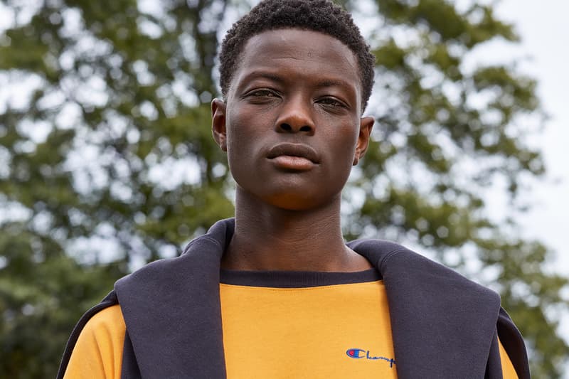 Champion Reverse Weave Premium Spring/Summer 2020 Lookbook SS20 Collection Sporting Heritage Classic Sweats Collegiate Basketball Tracksuits Fleece Swimwear Menswear Womenswear