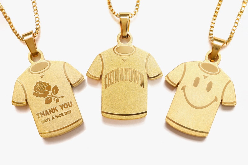 chinatown market foul trouble tshirt t shirt chain pendant drop 