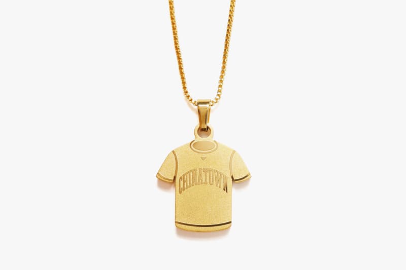 chinatown market foul trouble tshirt t shirt chain pendant drop 