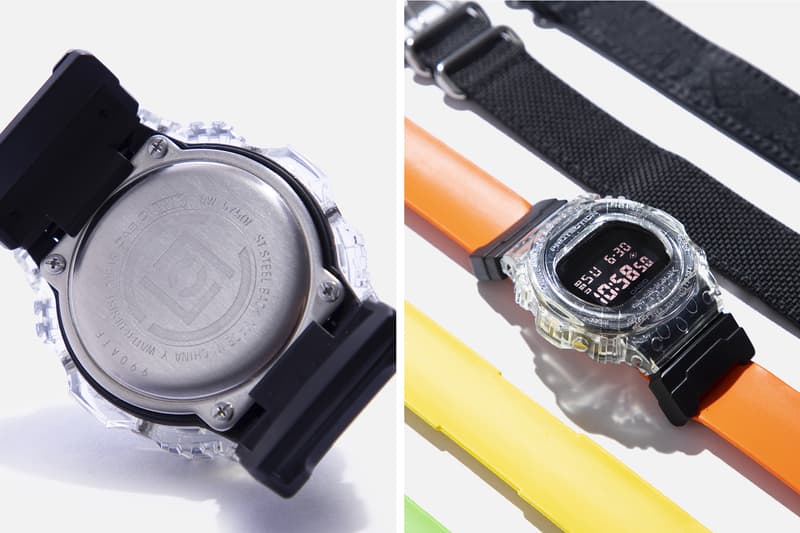 CLOT Casio G-SHOCK DW-5750 Release Info Date Price Buy Edison Chen Kevin Poon KPee Straps Yellow Green Blue Grey Purple Pink Red Black Silk Royale