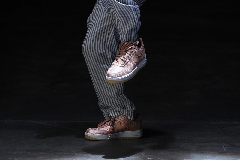 clot nike air force 1 low rose gold silk donnie yen cj5920 600 release date info photos price