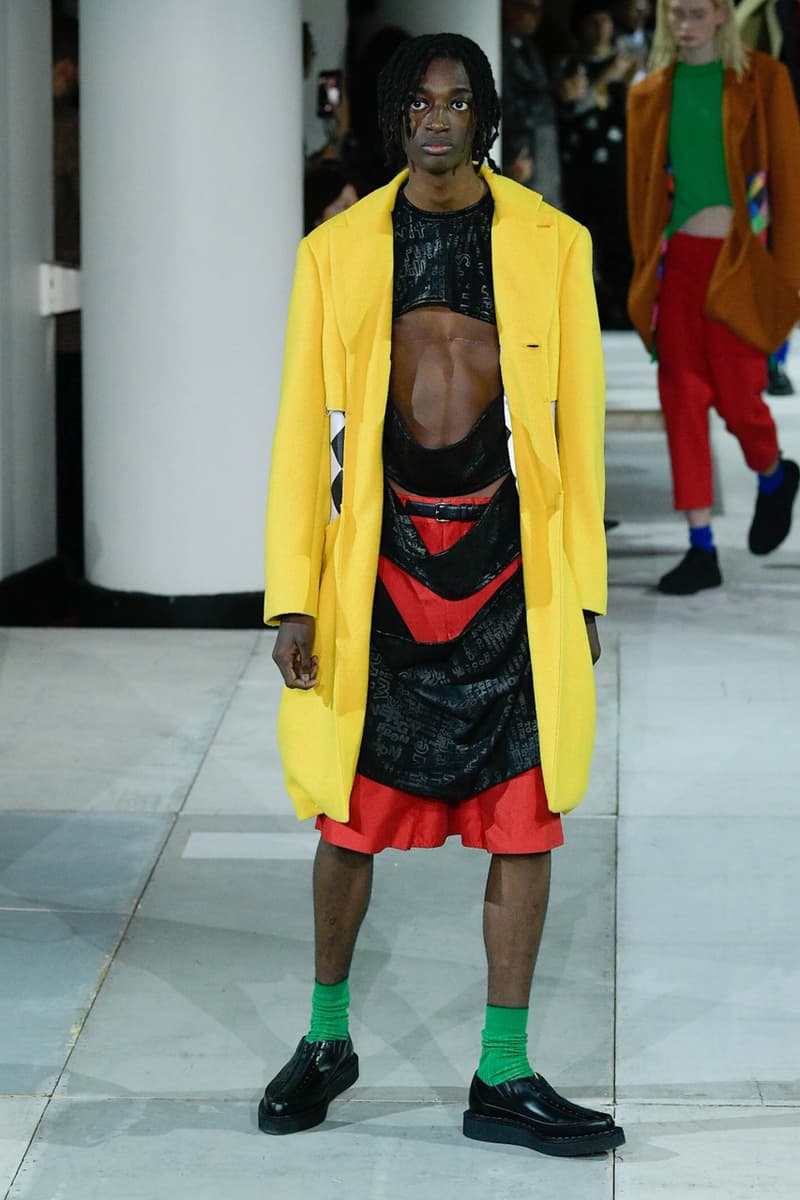 COMME des GARÇONS HOMME PLUS FW20 fall winter 2020 collection menswear runway george cox collaboration sneaker paris fashion week pfw