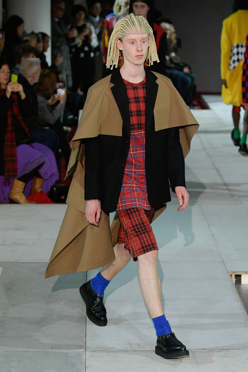 COMME des GARÇONS HOMME PLUS FW20 fall winter 2020 collection menswear runway george cox collaboration sneaker paris fashion week pfw