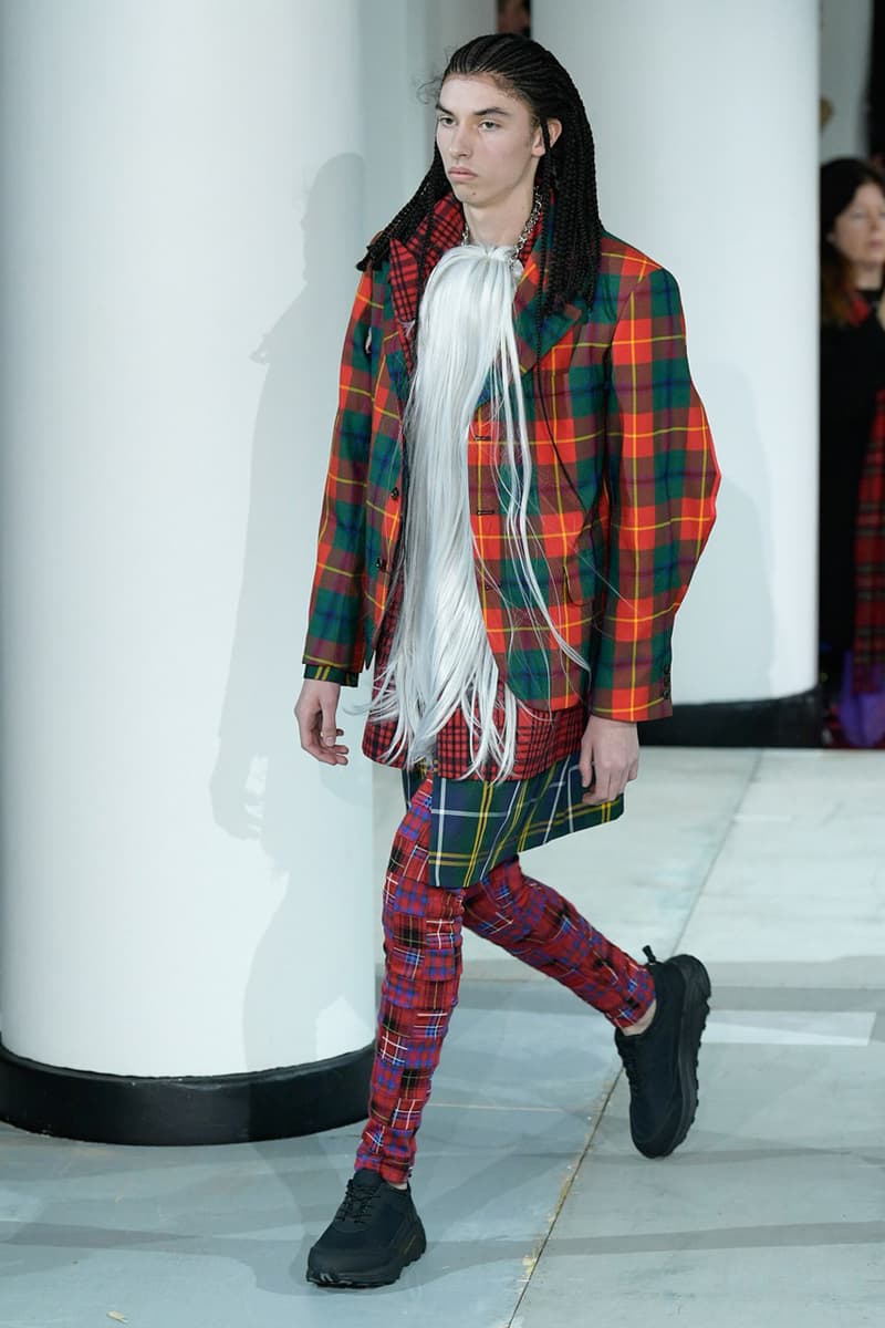 COMME des GARÇONS HOMME PLUS FW20 fall winter 2020 collection menswear runway george cox collaboration sneaker paris fashion week pfw