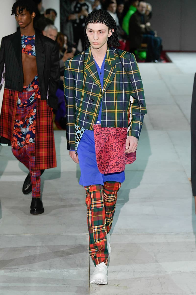COMME des GARÇONS HOMME PLUS FW20 fall winter 2020 collection menswear runway george cox collaboration sneaker paris fashion week pfw