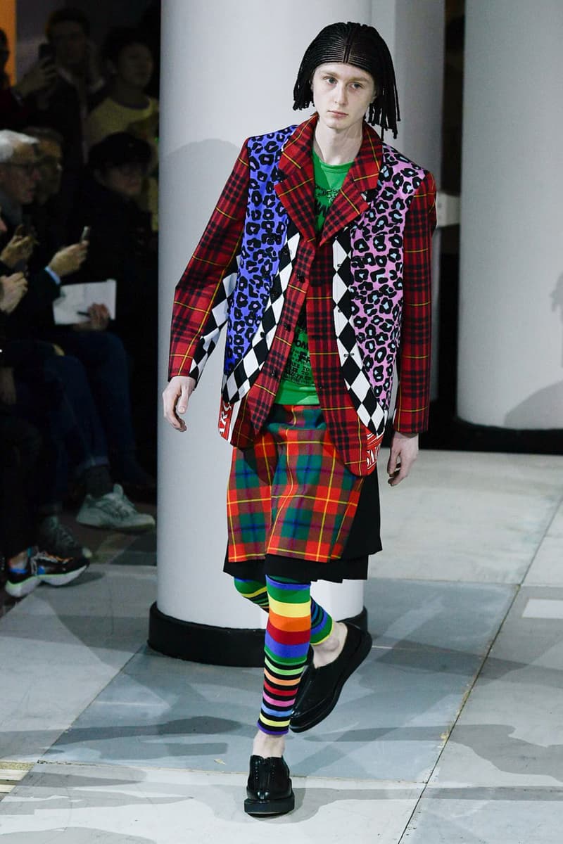 COMME des GARÇONS HOMME PLUS FW20 fall winter 2020 collection menswear runway george cox collaboration sneaker paris fashion week pfw