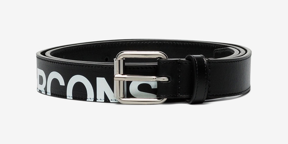 COMME des GARÇONS Wallet Leather Logo Belt Release | Hypebeast