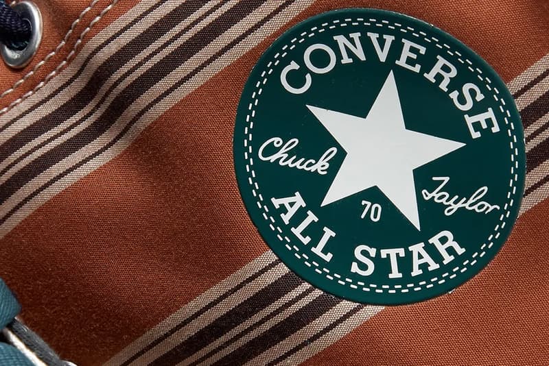 converse chuck 70 hi high varsity pack tan burgundy black green orange white stripes release date info photos price