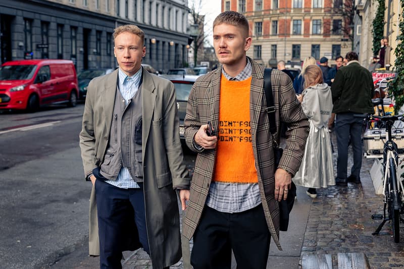 Copenhagen Fashion Week Fall/Winter 2020 Streetstyle Look Menswear Womenswear Streetwear Photograpy Best Look Layering Cold Weather Accessories Style Styling Footwear Roundup Shots