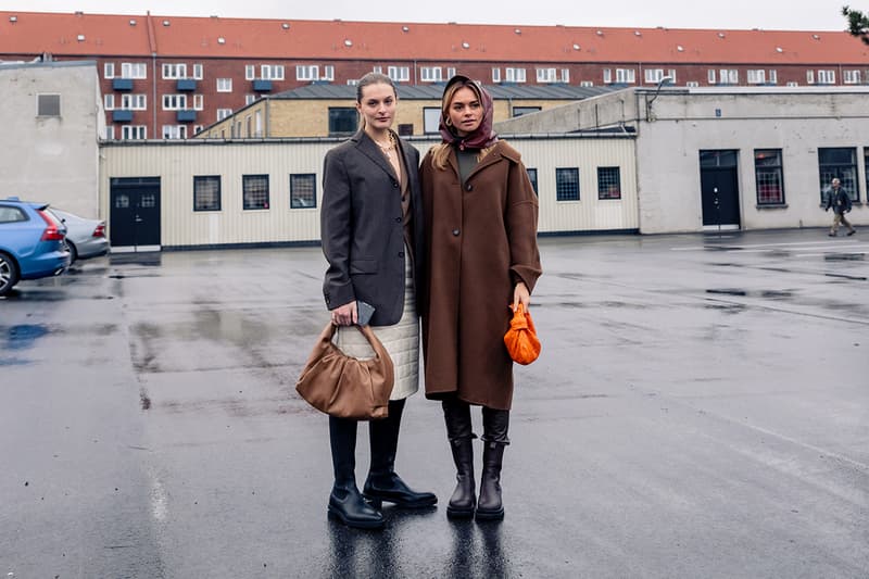 Copenhagen Fashion Week Fall/Winter 2020 Streetstyle Look Menswear Womenswear Streetwear Photograpy Best Look Layering Cold Weather Accessories Style Styling Footwear Roundup Shots
