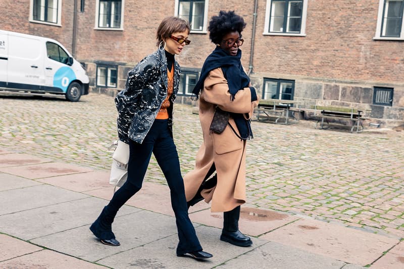 Copenhagen Fashion Week Fall/Winter 2020 Streetstyle Look Menswear Womenswear Streetwear Photograpy Best Look Layering Cold Weather Accessories Style Styling Footwear Roundup Shots