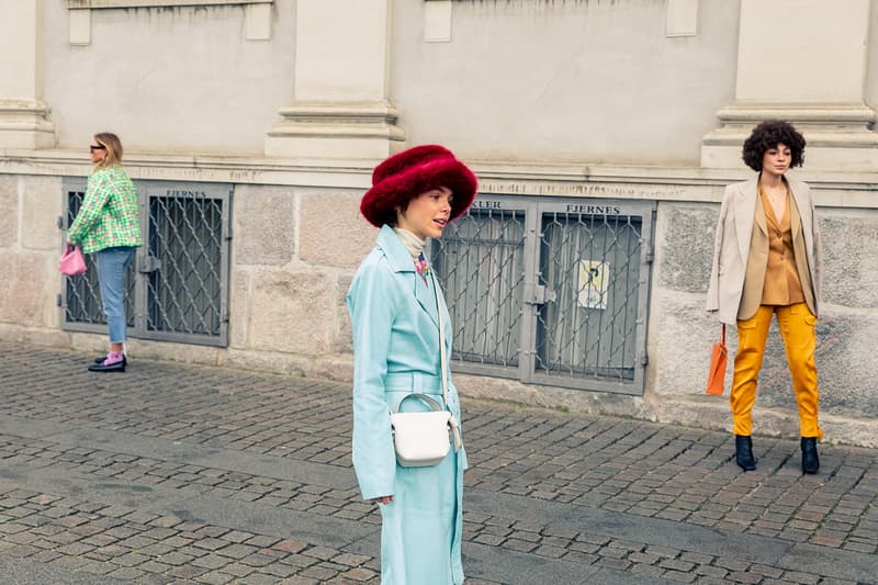Copenhagen Fashion Week Fall/Winter 2020 Streetstyle Look Menswear Womenswear Streetwear Photograpy Best Look Layering Cold Weather Accessories Style Styling Footwear Roundup Shots