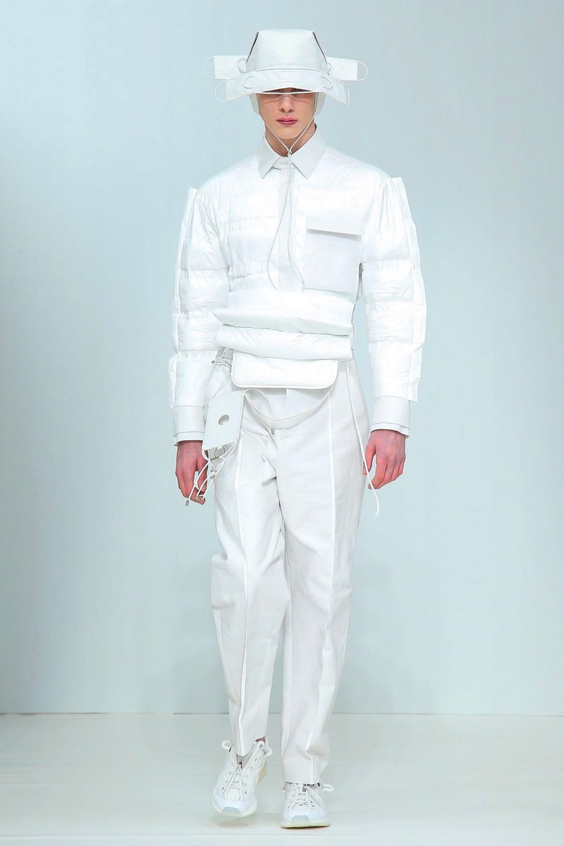 Craig Green FW20 Collection Paris Fashion Week show runway menswear workwear  BFC British Menswear Designer conceptual experimental avant garde aw20 fall winter autumn sculpture utilitarian