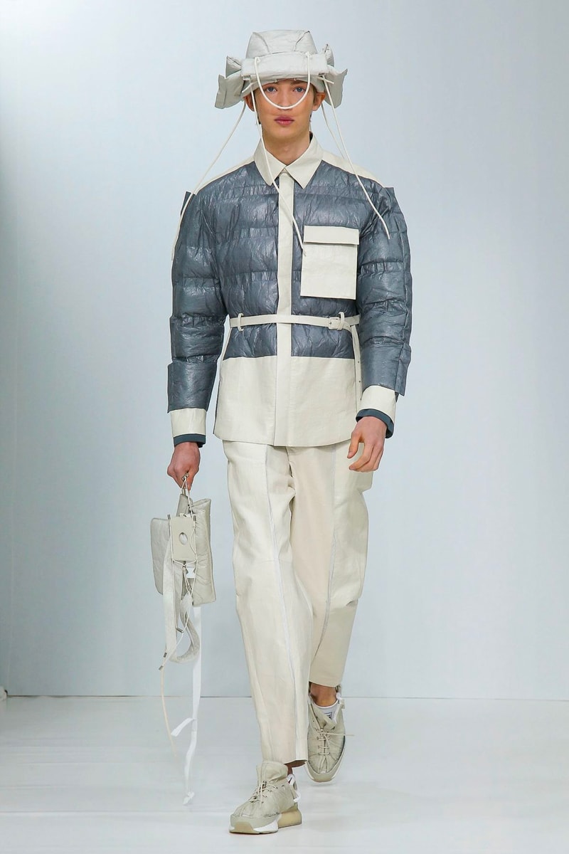 Craig Green FW20 Collection Paris Fashion Week show runway menswear workwear  BFC British Menswear Designer conceptual experimental avant garde aw20 fall winter autumn sculpture utilitarian