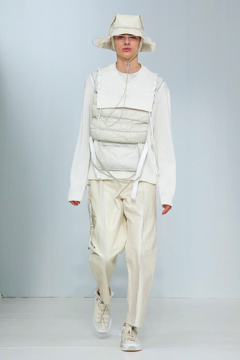 Craig Green FW20 Collection Paris Fashion Week show runway menswear workwear BFC British Menswear Designer conceptual experimental avant garde aw20 fall winter autumn sculpture utilitarian
