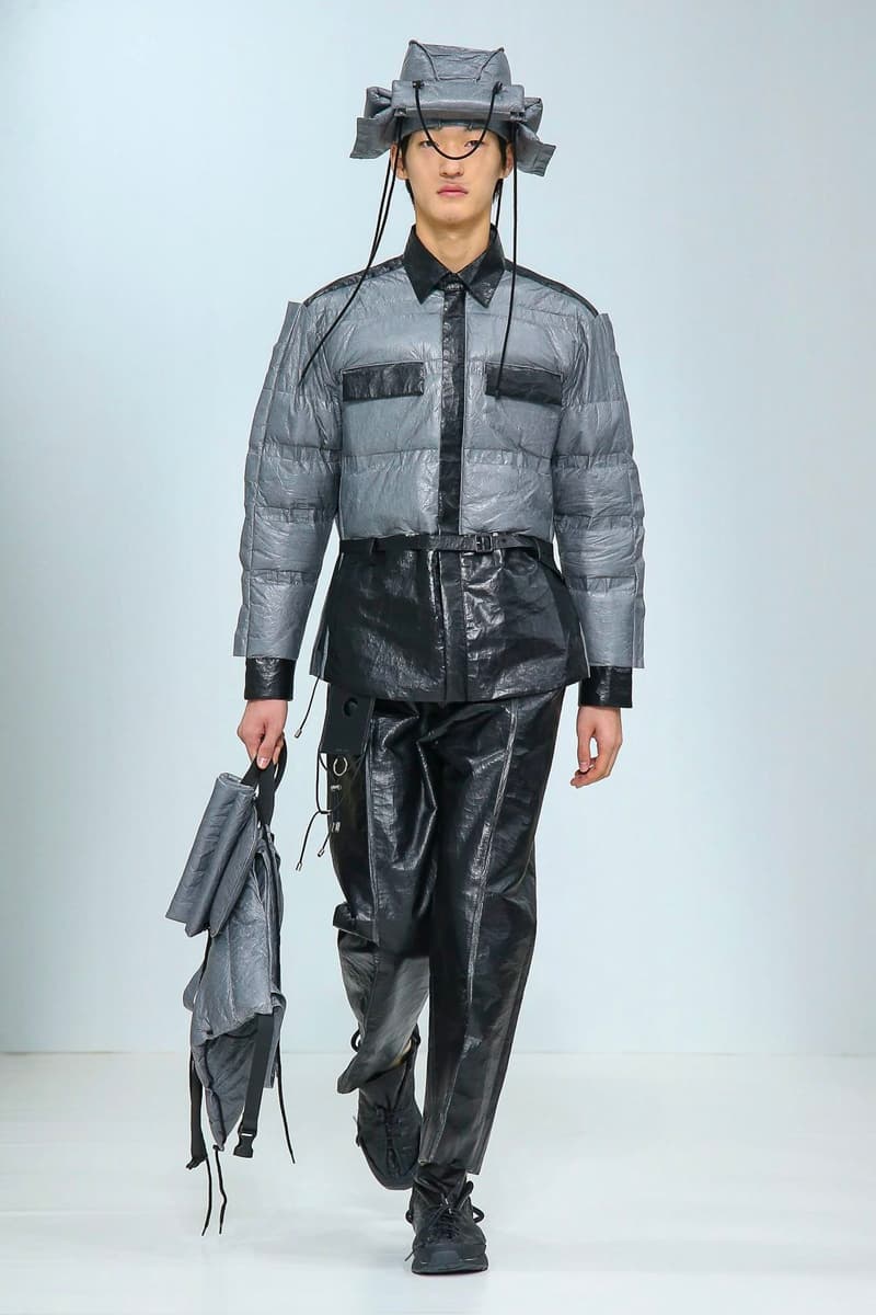 Craig Green FW20 Collection Paris Fashion Week show runway menswear workwear BFC British Menswear Designer conceptual experimental avant garde aw20 fall winter autumn sculpture utilitarian