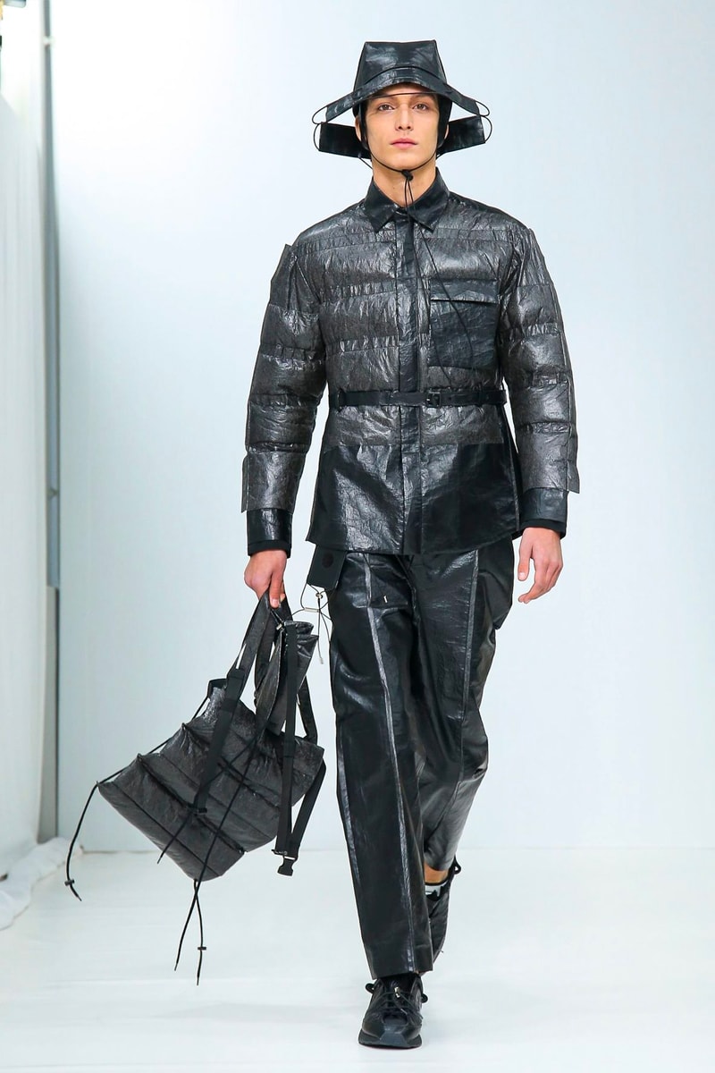 Craig Green FW20 Collection Paris Fashion Week show runway menswear workwear  BFC British Menswear Designer conceptual experimental avant garde aw20 fall winter autumn sculpture utilitarian