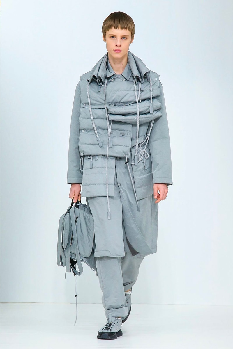 Craig Green FW20 Collection Paris Fashion Week show runway menswear workwear  BFC British Menswear Designer conceptual experimental avant garde aw20 fall winter autumn sculpture utilitarian