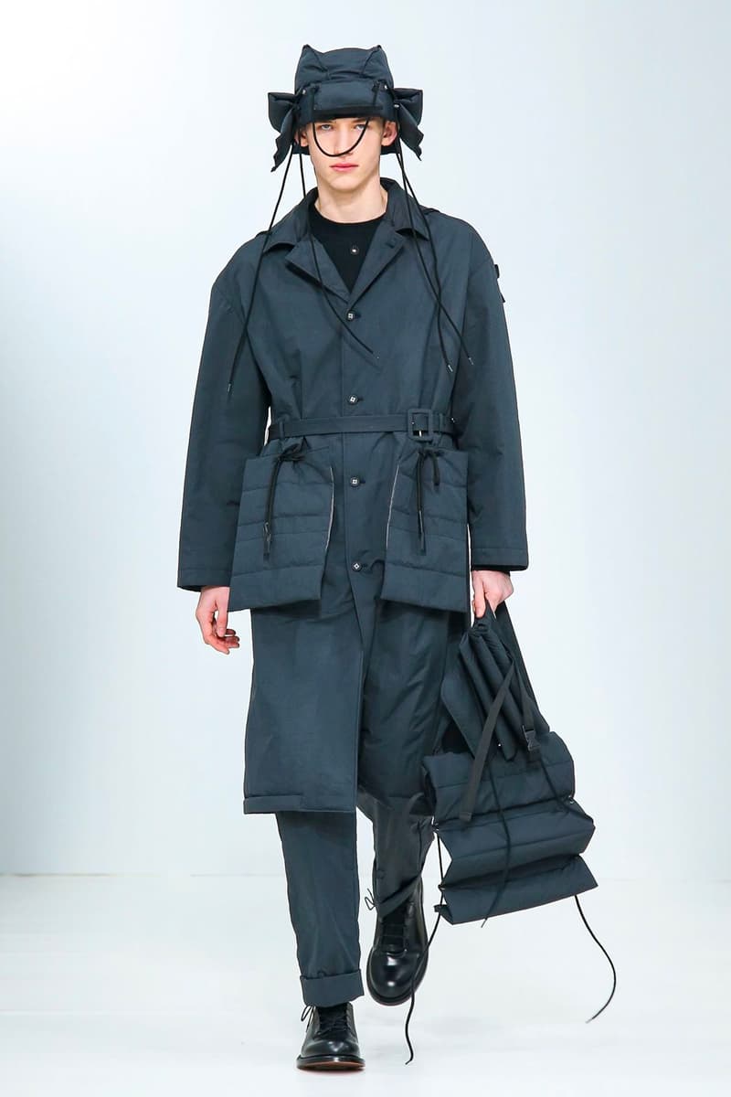 Craig Green FW20 Collection Paris Fashion Week show runway menswear workwear BFC British Menswear Designer conceptual experimental avant garde aw20 fall winter autumn sculpture utilitarian