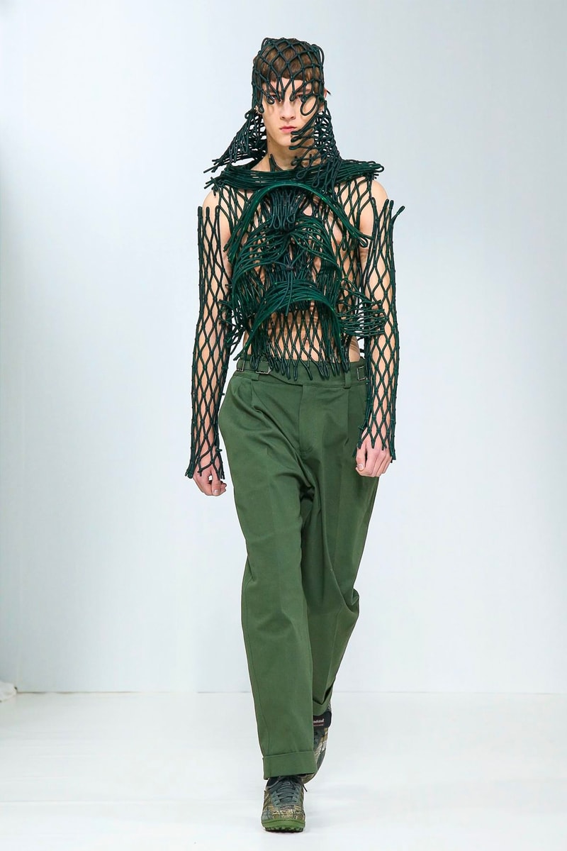 Craig Green FW20 Collection Paris Fashion Week show runway menswear workwear  BFC British Menswear Designer conceptual experimental avant garde aw20 fall winter autumn sculpture utilitarian