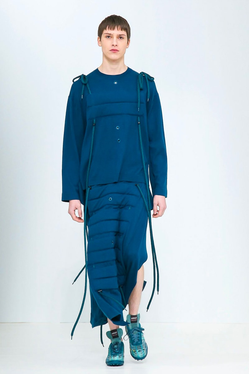 Craig Green FW20 Collection Paris Fashion Week show runway menswear workwear  BFC British Menswear Designer conceptual experimental avant garde aw20 fall winter autumn sculpture utilitarian