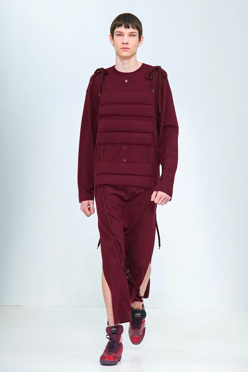 Craig Green FW20 Collection Paris Fashion Week show runway menswear workwear  BFC British Menswear Designer conceptual experimental avant garde aw20 fall winter autumn sculpture utilitarian