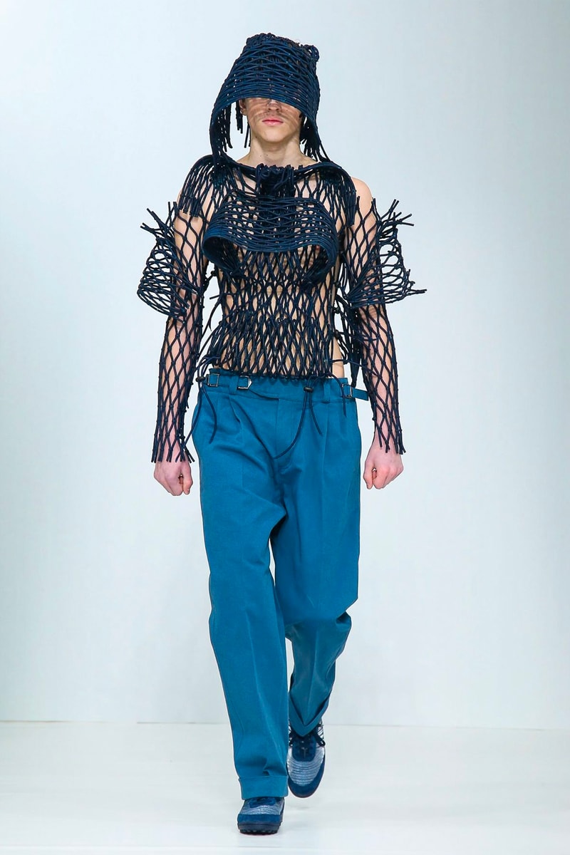 Craig Green FW20 Collection Paris Fashion Week show runway menswear workwear  BFC British Menswear Designer conceptual experimental avant garde aw20 fall winter autumn sculpture utilitarian