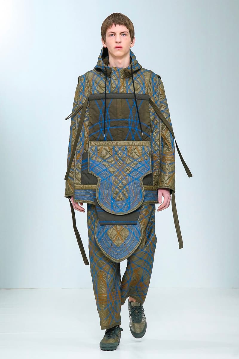 Craig Green FW20 Collection Paris Fashion Week show runway menswear workwear BFC British Menswear Designer conceptual experimental avant garde aw20 fall winter autumn sculpture utilitarian