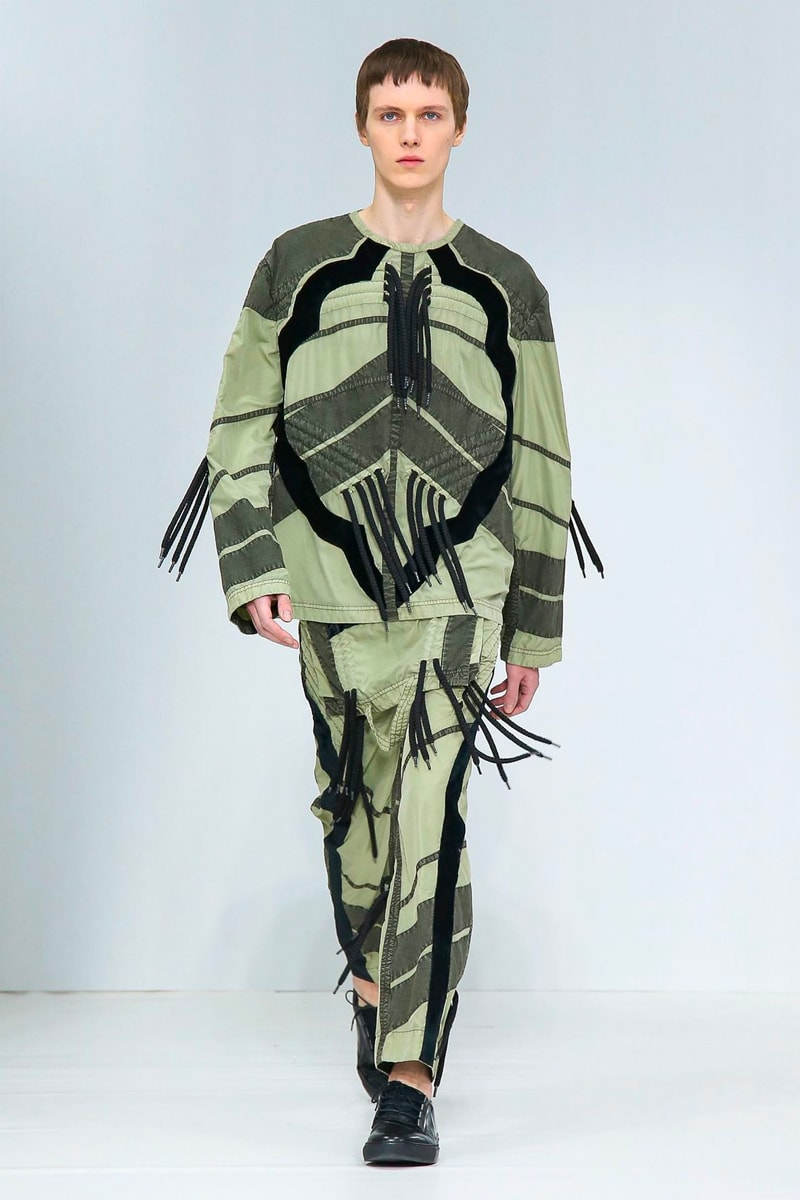 Craig Green FW20 Collection Paris Fashion Week show runway menswear workwear  BFC British Menswear Designer conceptual experimental avant garde aw20 fall winter autumn sculpture utilitarian