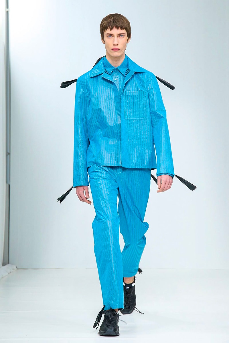 Craig Green FW20 Collection Paris Fashion Week show runway menswear workwear  BFC British Menswear Designer conceptual experimental avant garde aw20 fall winter autumn sculpture utilitarian