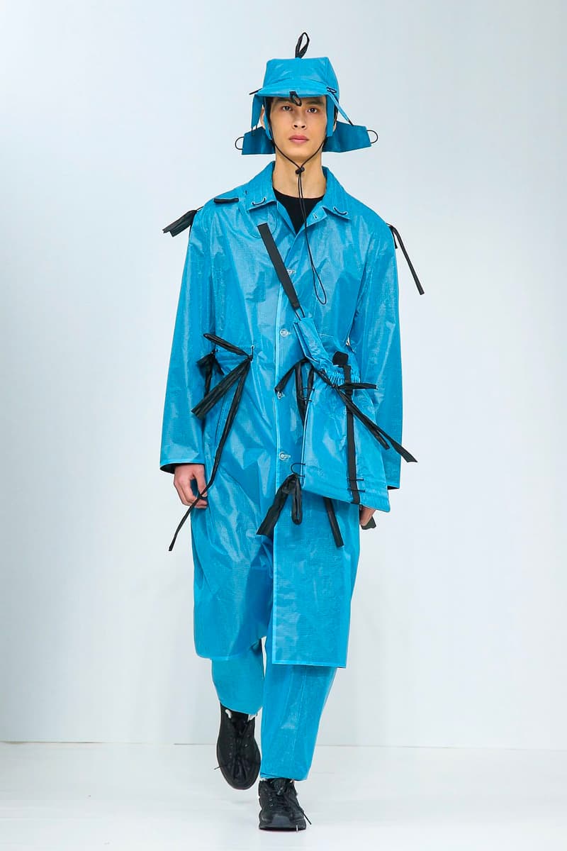 Craig Green FW20 Collection Paris Fashion Week show runway menswear workwear BFC British Menswear Designer conceptual experimental avant garde aw20 fall winter autumn sculpture utilitarian