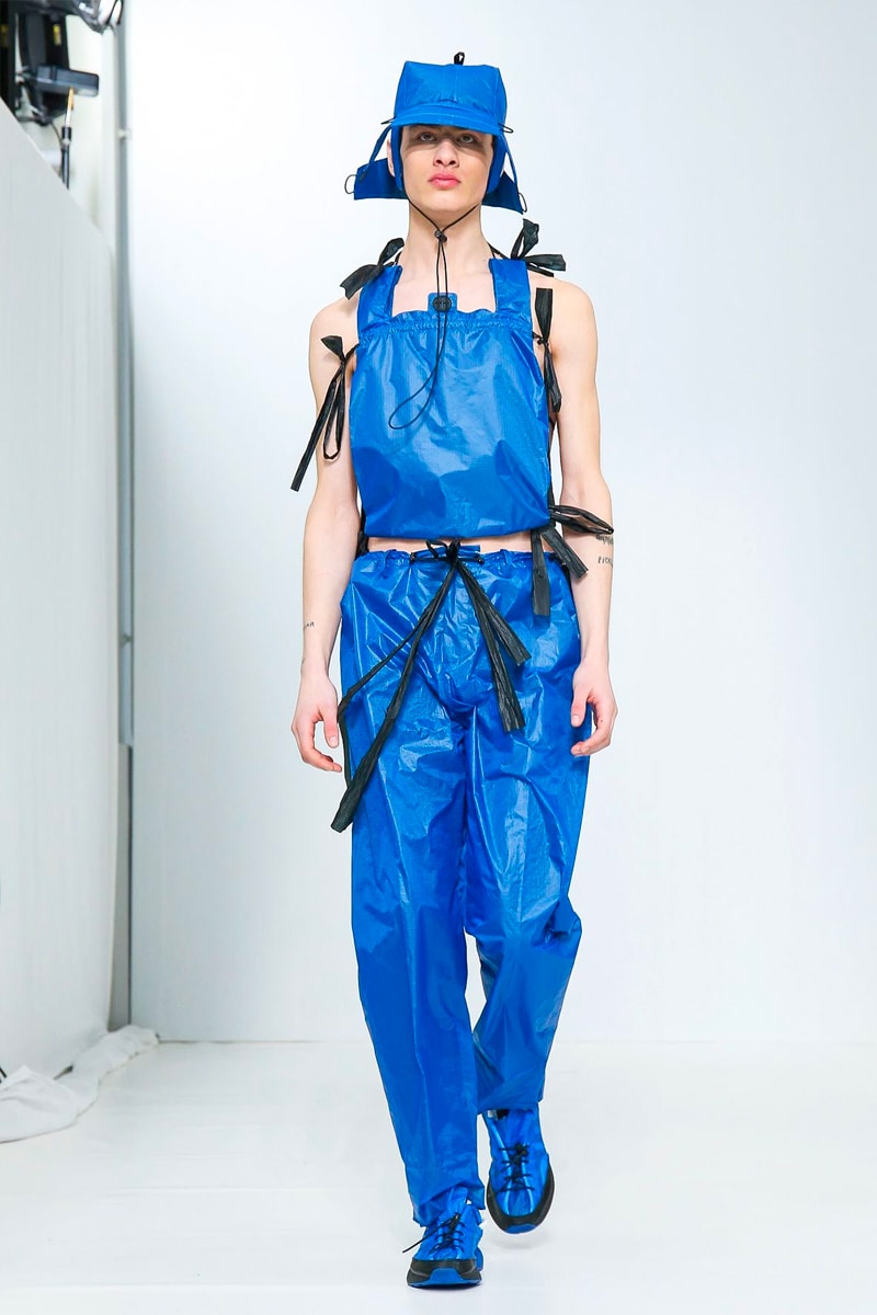 Craig Green FW20 Collection Paris Fashion Week show runway menswear workwear  BFC British Menswear Designer conceptual experimental avant garde aw20 fall winter autumn sculpture utilitarian