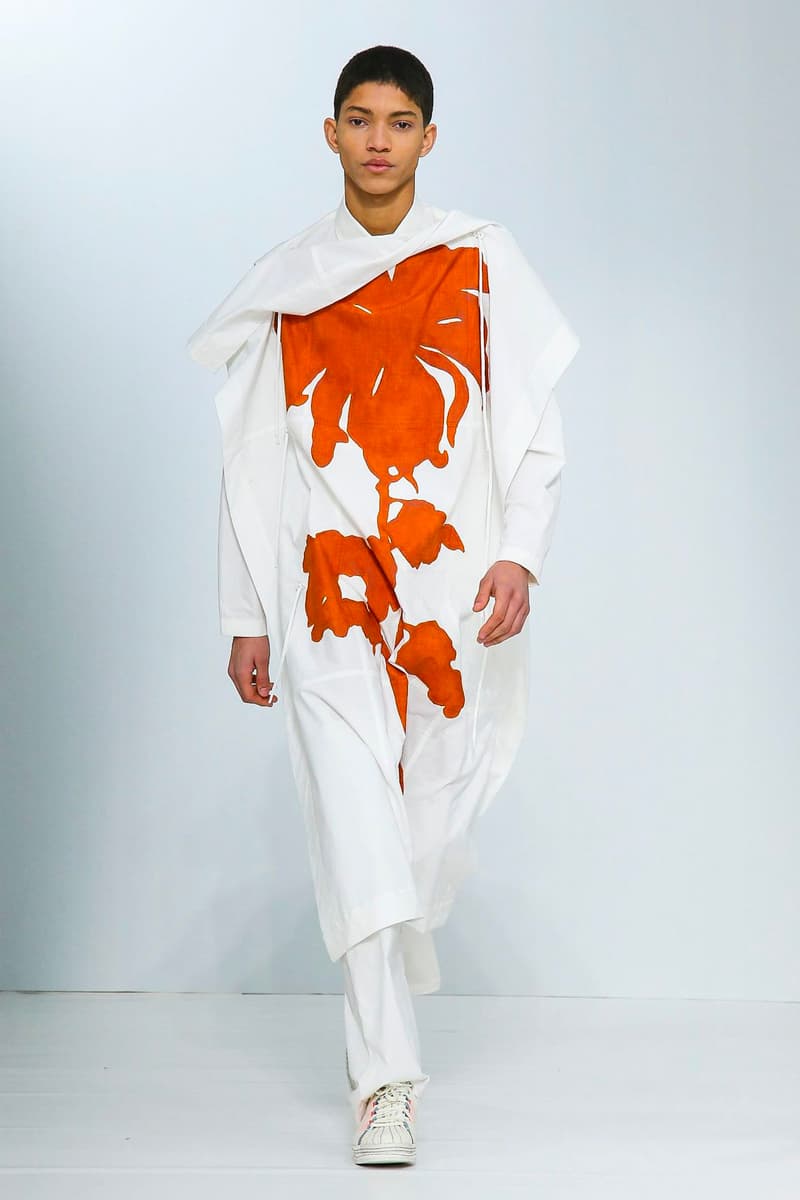 Craig Green FW20 Collection Paris Fashion Week show runway menswear workwear BFC British Menswear Designer conceptual experimental avant garde aw20 fall winter autumn sculpture utilitarian