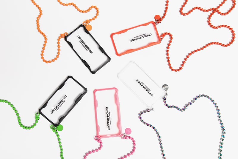 CROSS/PHONEZ Spring Summer 2020 Ball Chain Release Info Iridescent Orange Red Green Pink Purple Apple iPhone Cases 11 Pro Max 7 8 plus X XS