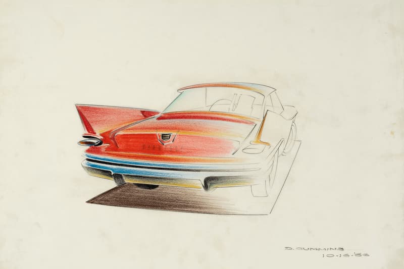 Detroit Institute of Arts Car Design Exhibition "Detroit Style: Car Design in the Motor City, 1950–2020" Drawings Design Photographs