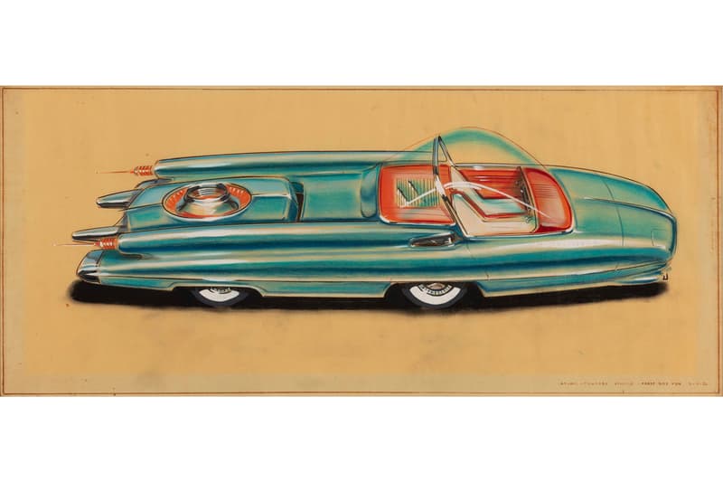 Detroit Institute of Arts Car Design Exhibition "Detroit Style: Car Design in the Motor City, 1950–2020" Drawings Design Photographs