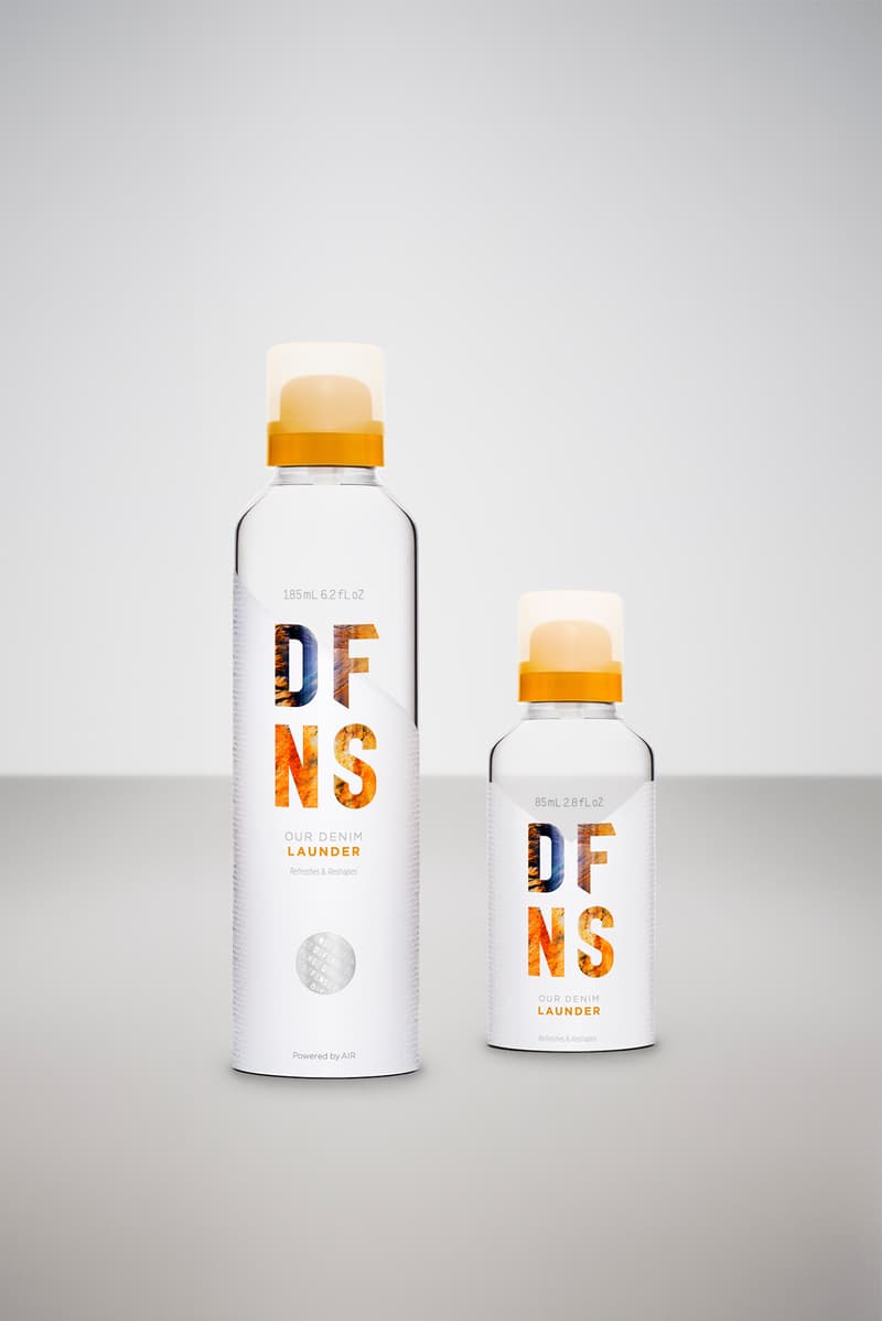 DFNS Nigel Sylvester Travel Care Essentials Collection DFNS Cleaner Kit DFNS Apparel Lauder DFNS Footwear Protector DFNS Denim Launder DFNS Footwear Refresher and the DFNS Footwear Cleaner