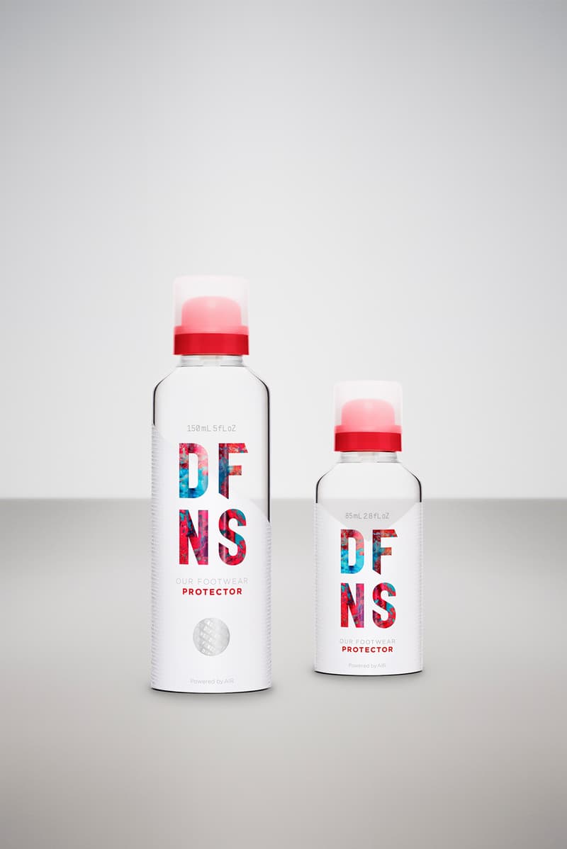 DFNS Nigel Sylvester Travel Care Essentials Collection DFNS Cleaner Kit DFNS Apparel Lauder DFNS Footwear Protector DFNS Denim Launder DFNS Footwear Refresher and the DFNS Footwear Cleaner