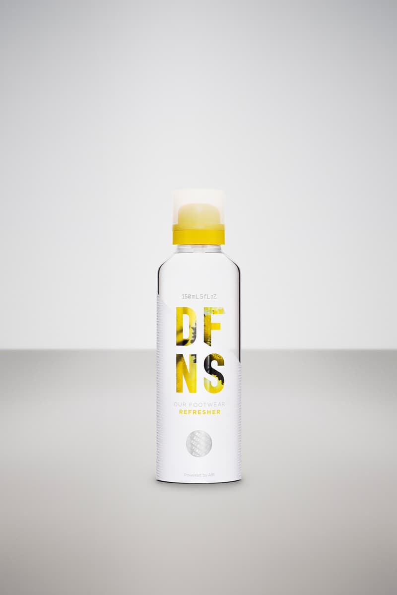 DFNS Nigel Sylvester Travel Care Essentials Collection DFNS Cleaner Kit DFNS Apparel Lauder DFNS Footwear Protector DFNS Denim Launder DFNS Footwear Refresher and the DFNS Footwear Cleaner