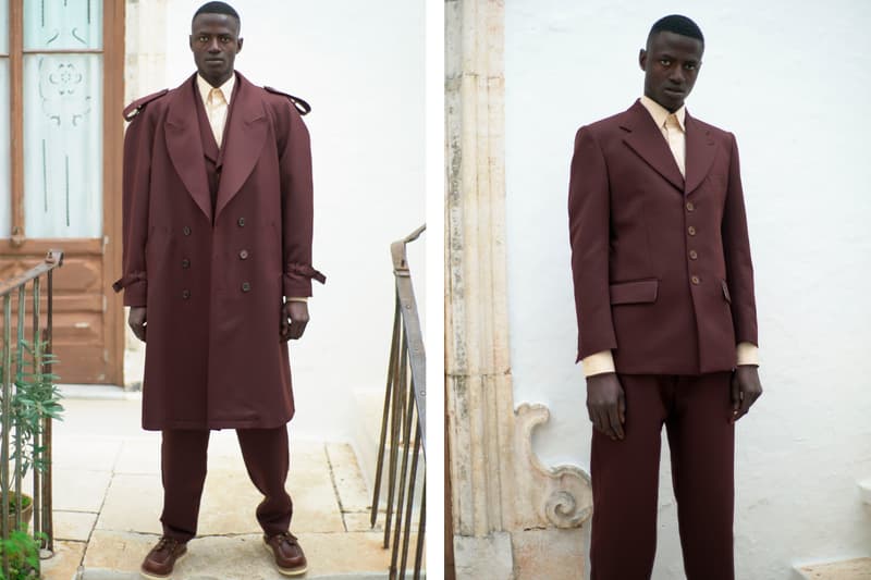 Dima leu aw20 autumn winter 2020 lookbook homme collection ancient fruits paris fashion week