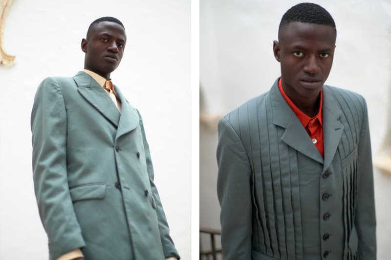 Dima leu aw20 autumn winter 2020 lookbook homme collection ancient fruits paris fashion week