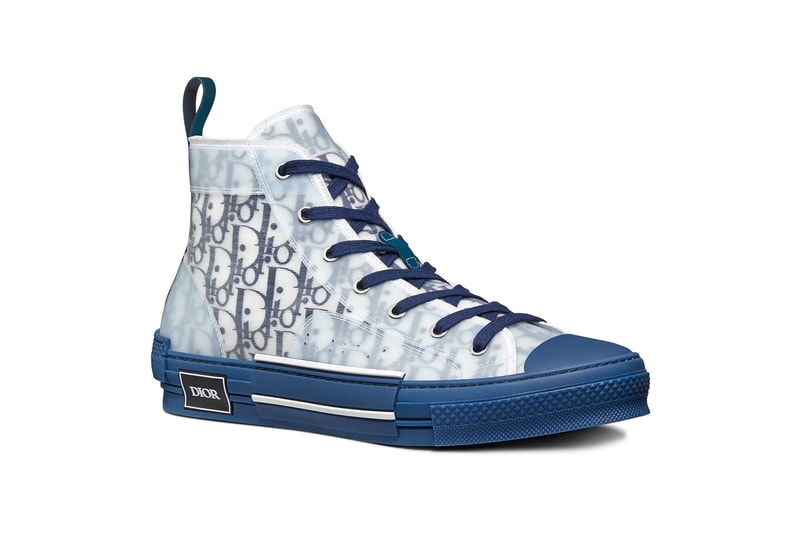 Dior B23 High Bleu Release info Buy Price Where Kim Jones Blue oblique navy White
