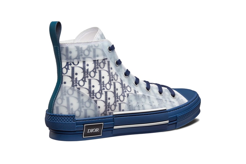 Dior B23 High Bleu Release info Buy Price Where Kim Jones Blue oblique navy White