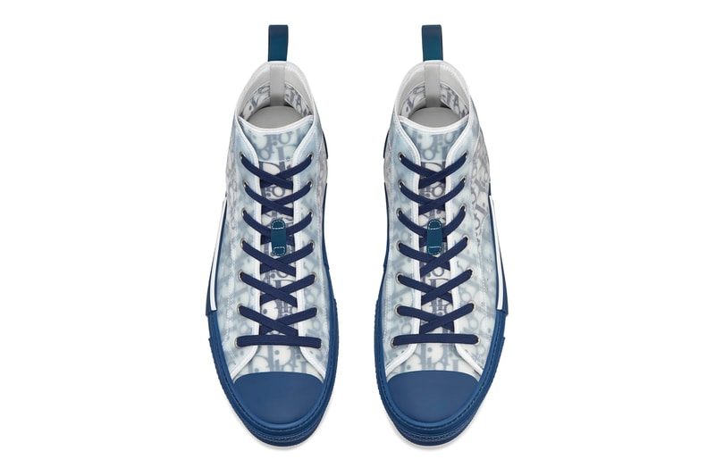 Dior B23 High Bleu Release info Buy Price Where Kim Jones Blue oblique navy White