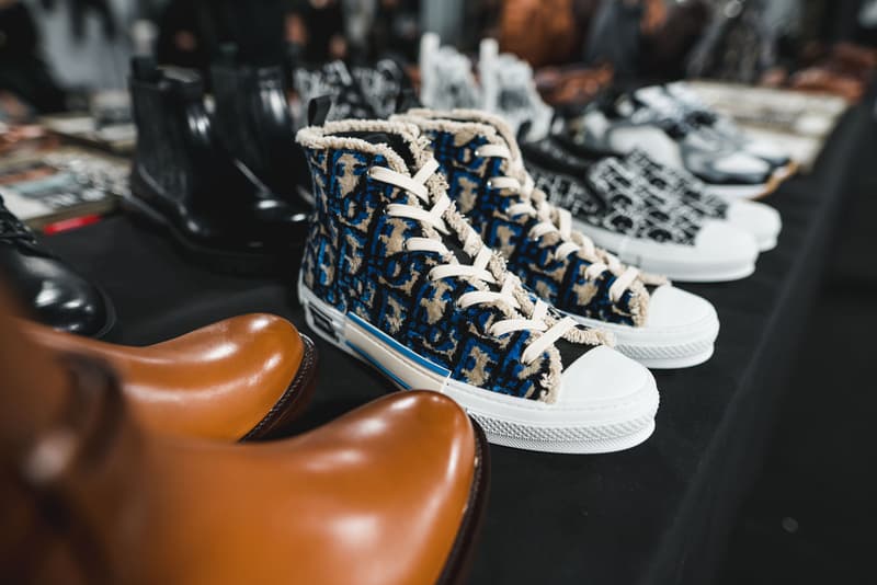 Dior Fall/Winter 2020 Men's Collection Closer Look showroom re see back stage fw20 paris fashion week pfw