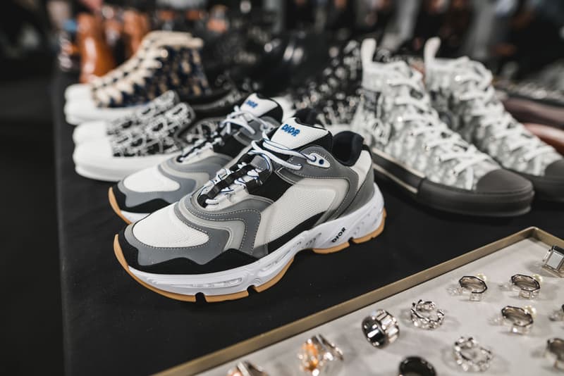 Dior Fall/Winter 2020 Men's Collection Closer Look showroom re see back stage fw20 paris fashion week pfw