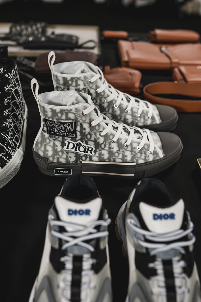Dior Fall/Winter 2020 Men's Collection Closer Look showroom re see back stage fw20 paris fashion week pfw