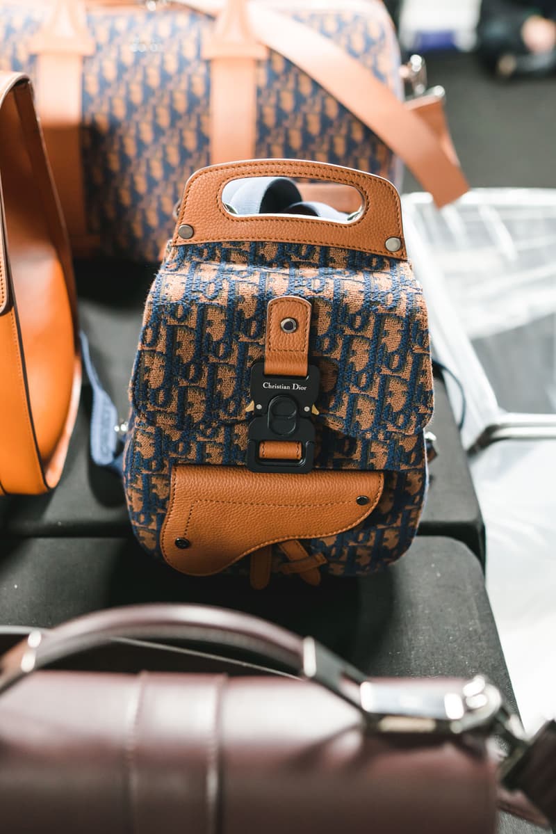 Dior Fall/Winter 2020 Men's Collection Closer Look showroom re see back stage fw20 paris fashion week pfw