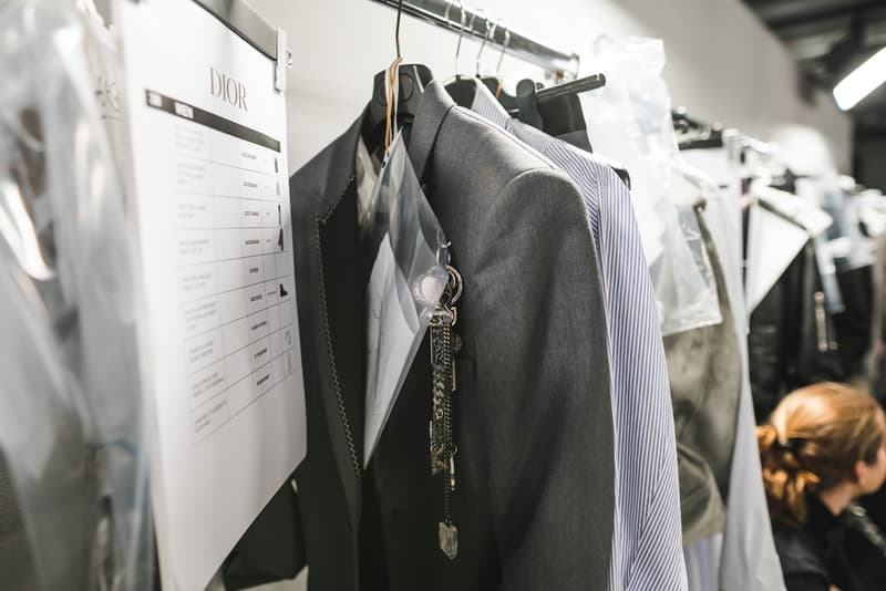 Dior Fall/Winter 2020 Men's Collection Closer Look showroom re see back stage fw20 paris fashion week pfw